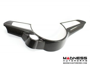 Alfa Romeo Giulia Steering Wheel Trim - Carbon Fiber - Center Trim Piece - QV Model